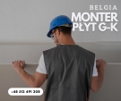 Monter płyt k/g, firmy podwykonawcze - Belgia