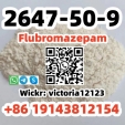 Safe delivery Cas 2647-50-9 Flubromazepam Bromazolam Diclazepam
