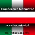 Włoski - tłumaczenia techniczne dla firm, w Polsce i we Włoszech